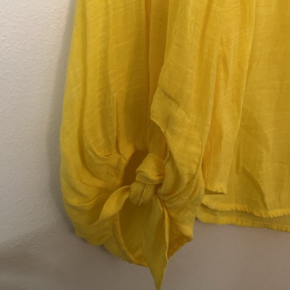 Anthropologie Maeve Draped V-Neck Blouse - Picture 5 of 8